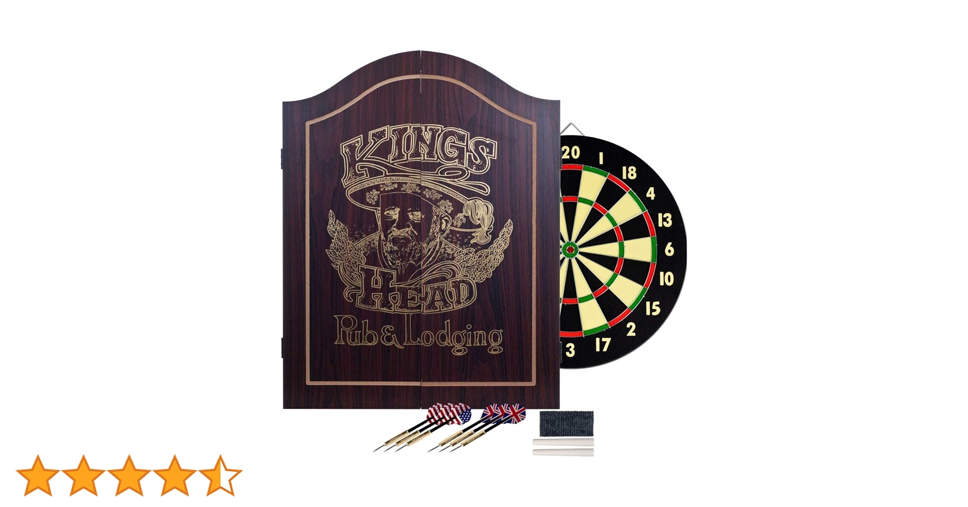 Amazon.co.jp: King's Head ダーツボードキャビネットセット